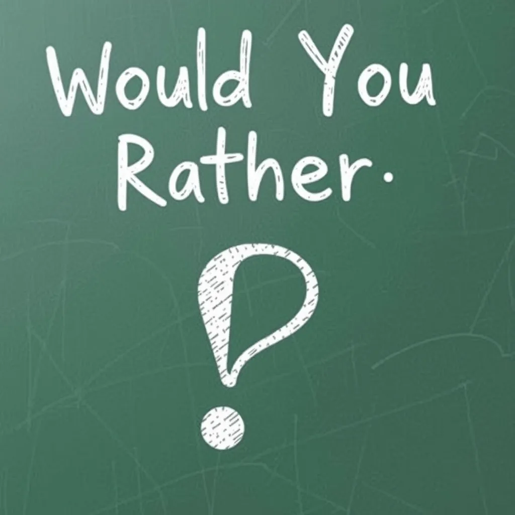 Would You Rather Questions For Teens