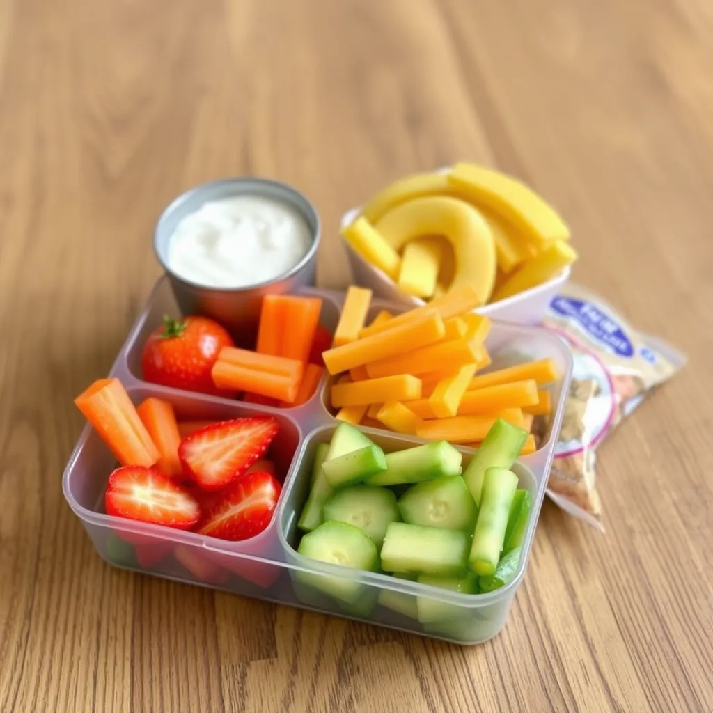 Snacks to pack 3 year old for preschool 