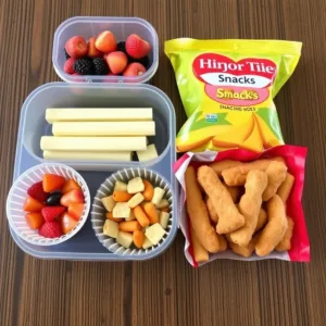 Snacks to pack 3 year old for preschool