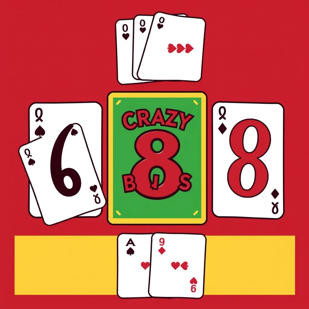 crazy eights, card games for kids