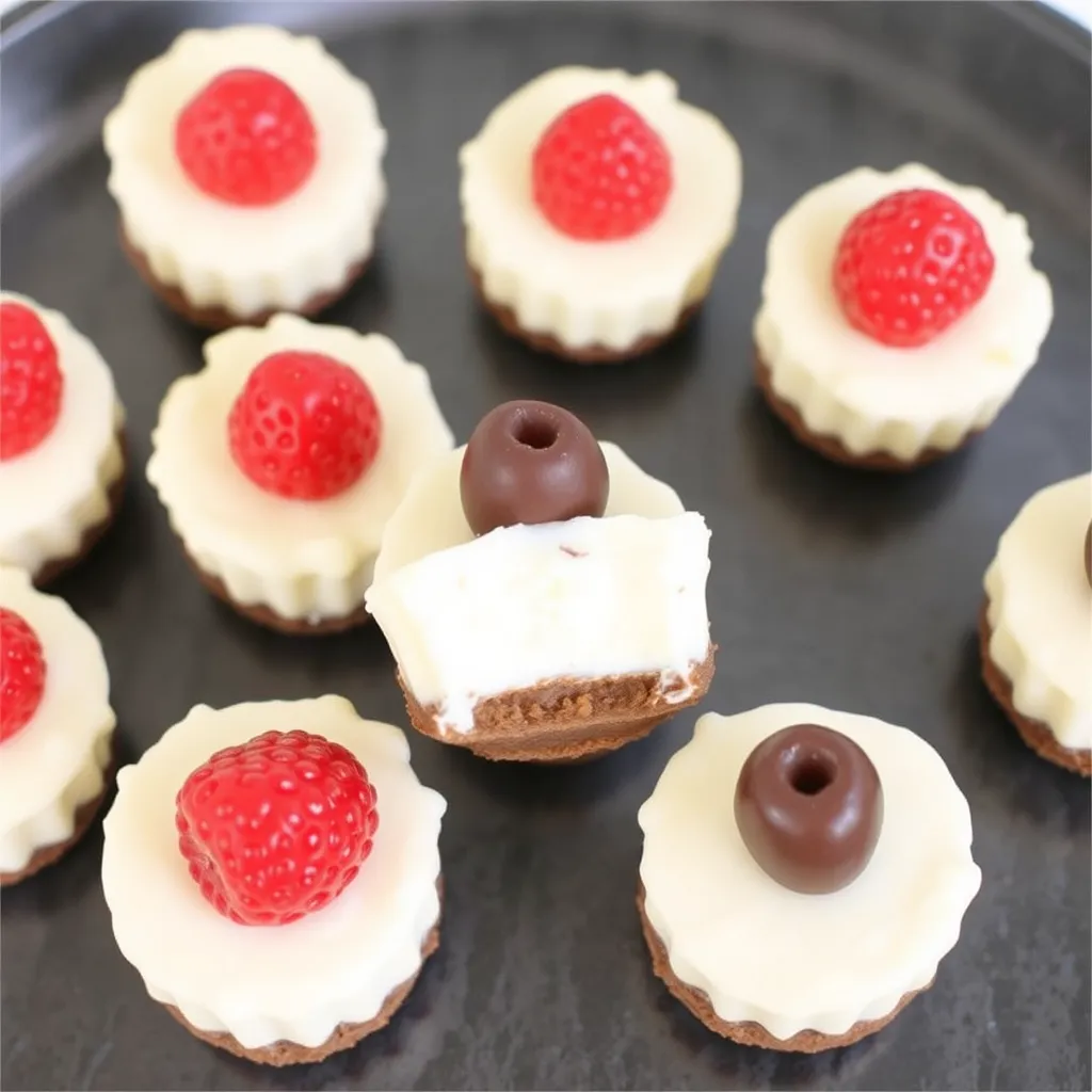 No-Bake Cheesecake Bites