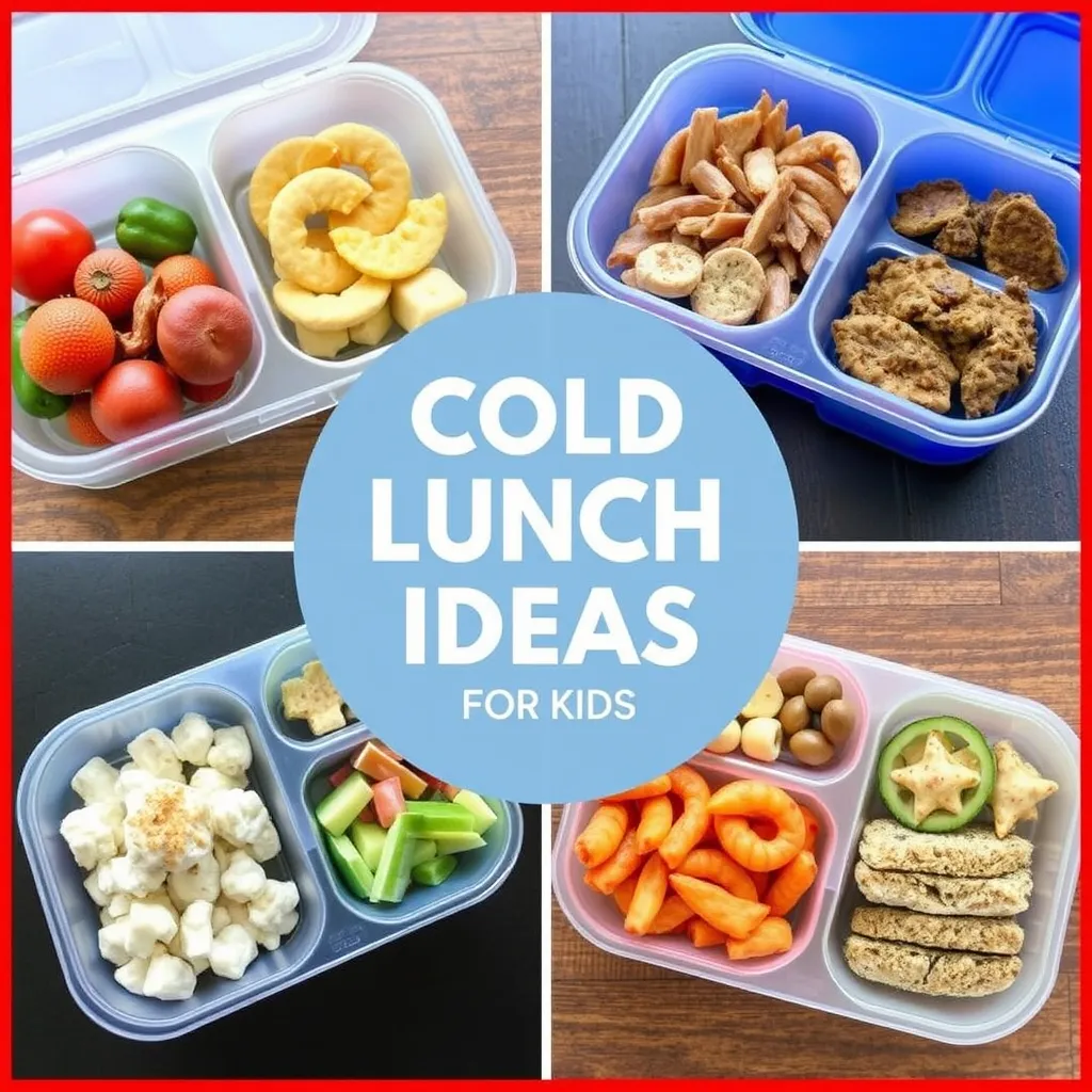 Cold Lunch Ideas for Kids