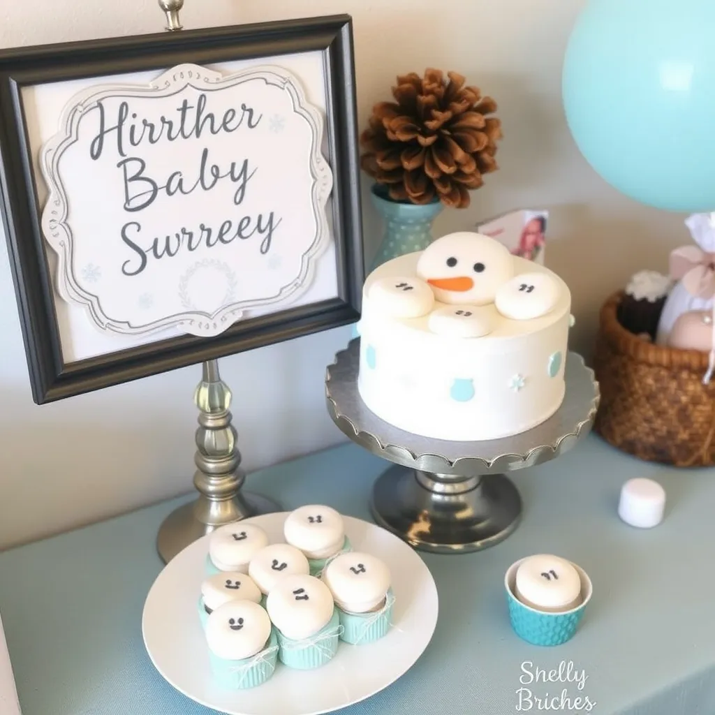 Winter Theme Baby Shower