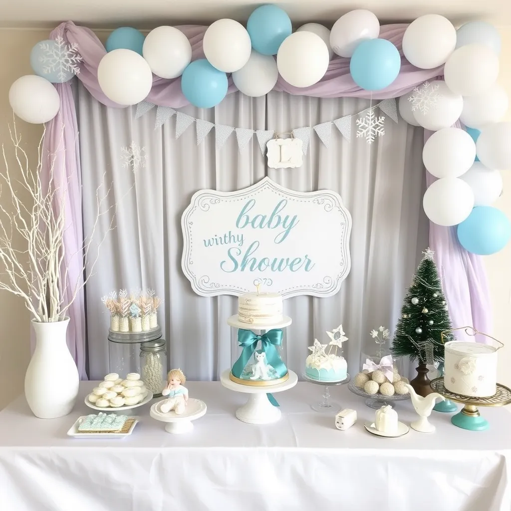 24 New Winter Theme Baby Shower Ideas