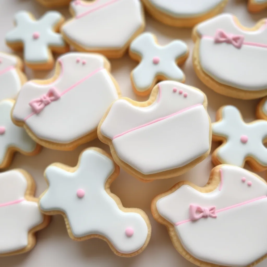 Baby Shower Cookies for Girls