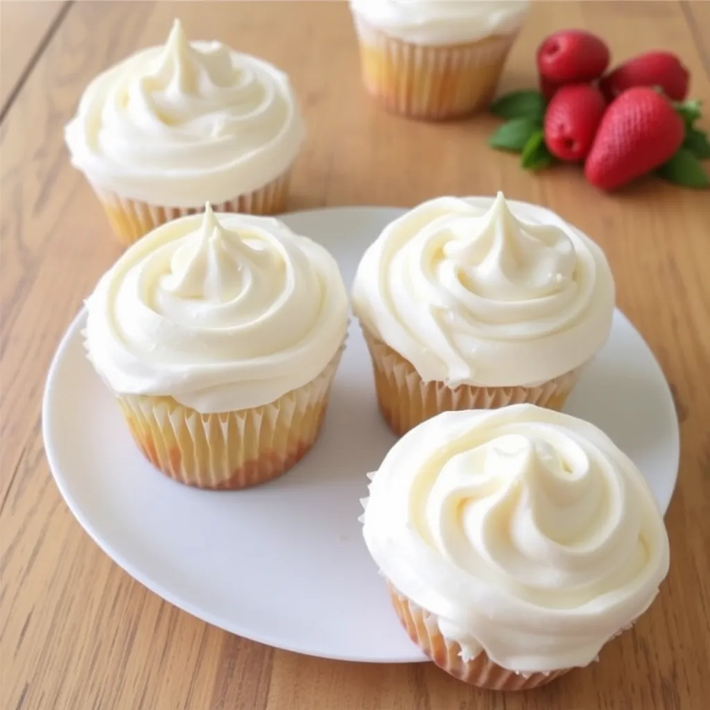 Classic Buttercream Frosting, baby shower cupcakes