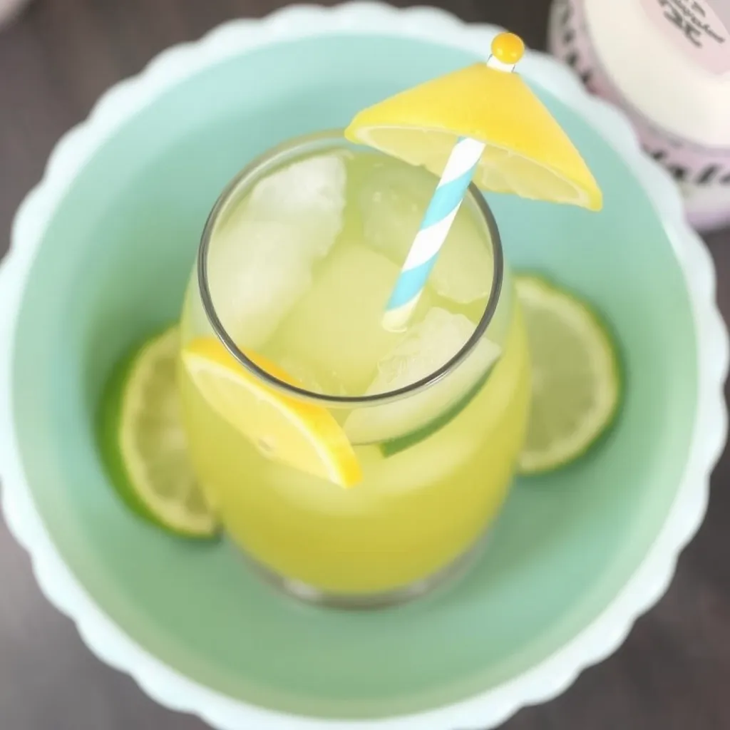 Baby Shower Menu Drink Ideas