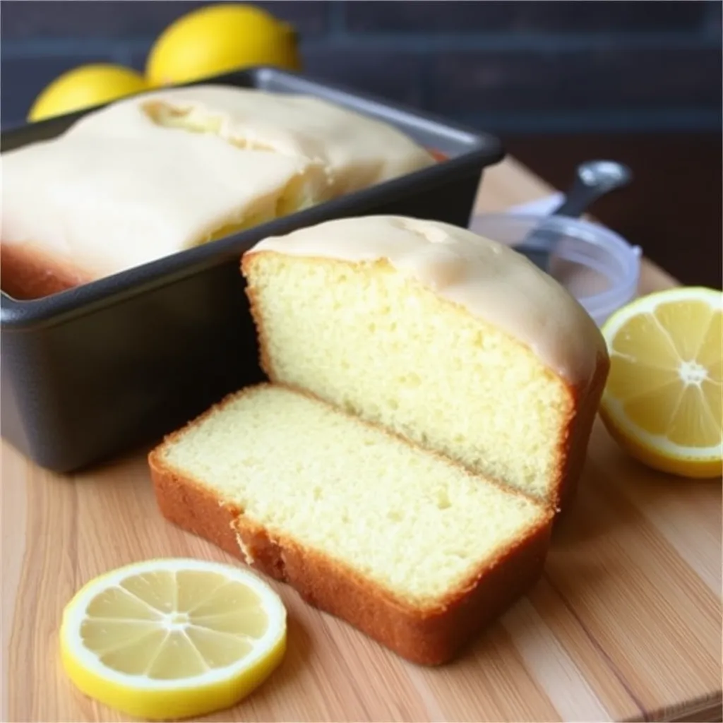 2 Ingredient Lemon Bread, little ingredient kids food