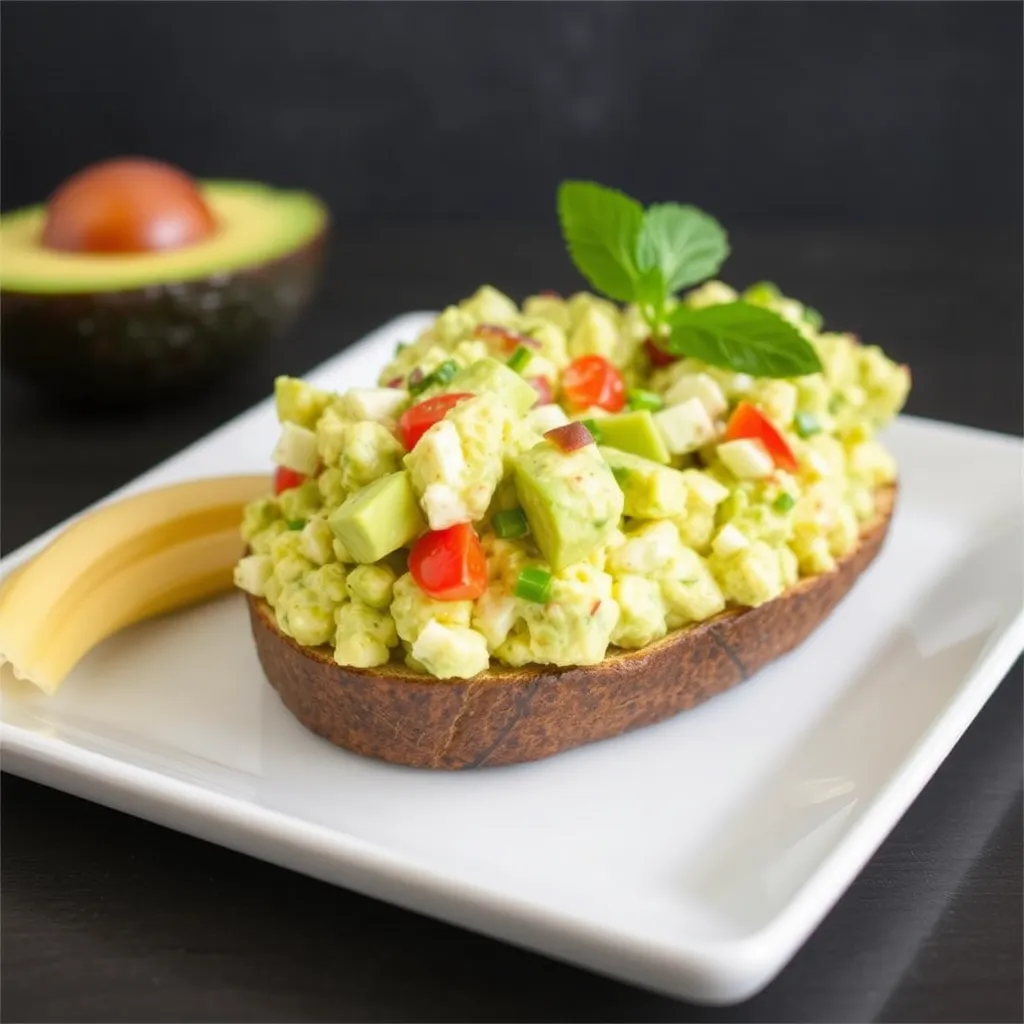 Easy Avocado Egg Salad Recipe for Babies