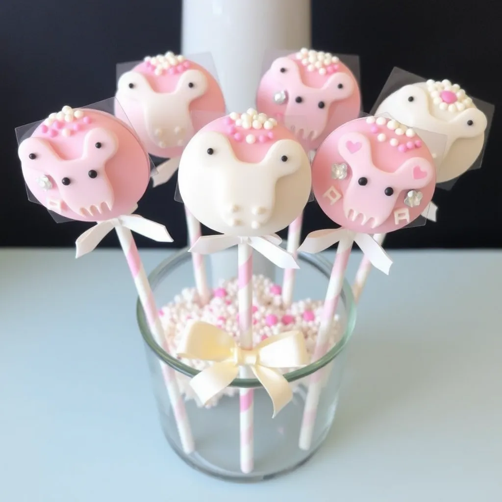 baby shower cake pops