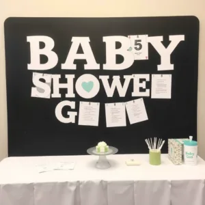 coed baby shower games