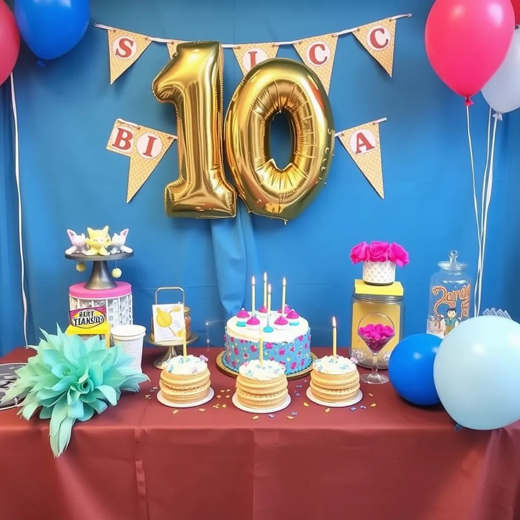 10th birthday party ideas