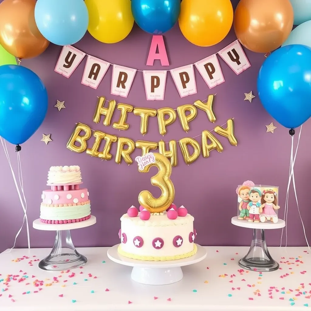 Three Year Old Birthday Themes