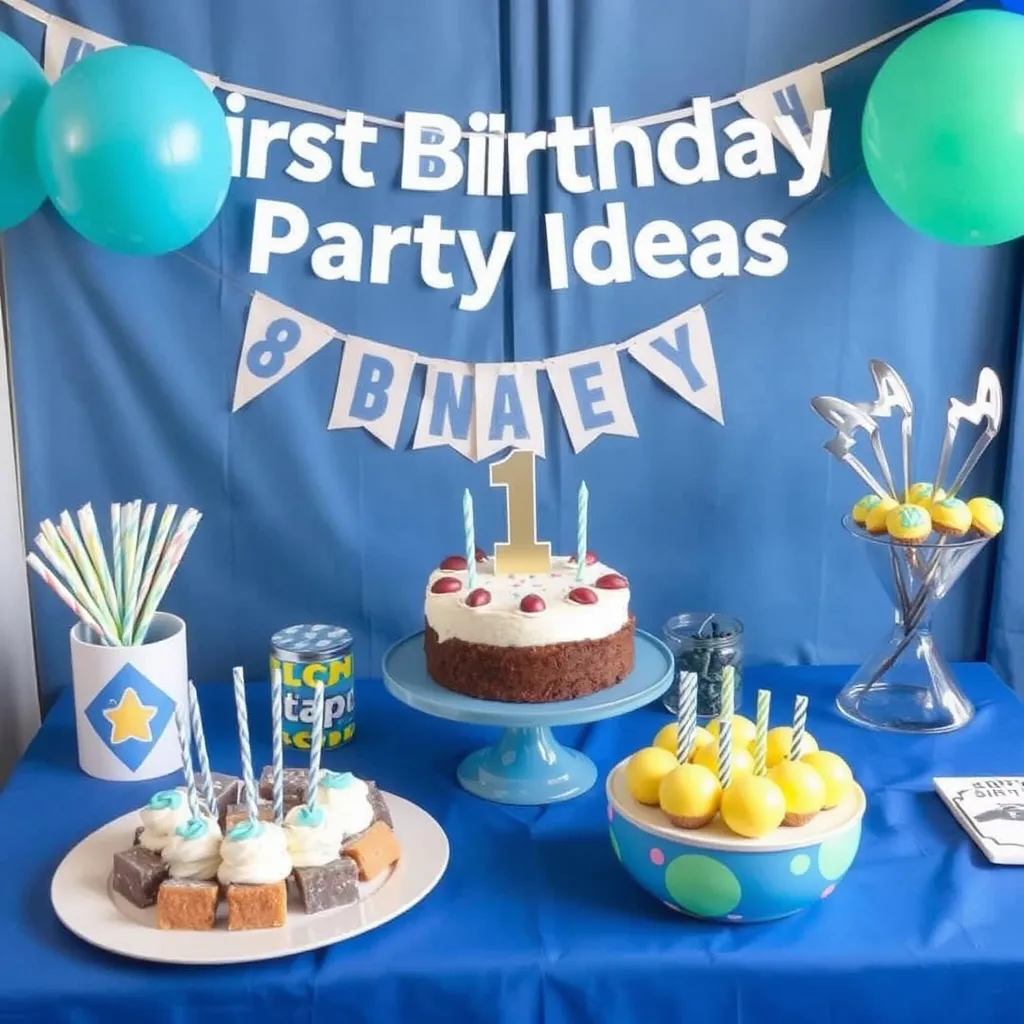 Unique First Birthday Party Ideas