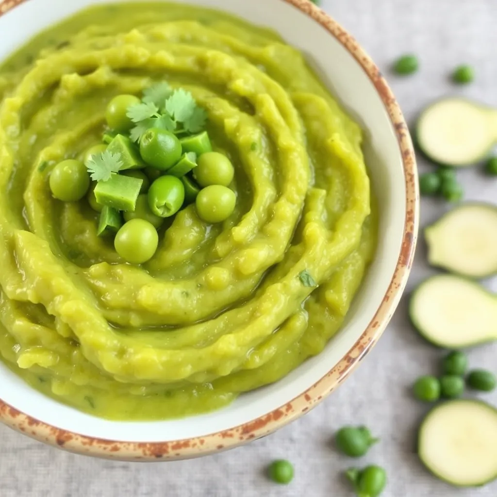 when can babies start eating peas green beans and zucchini