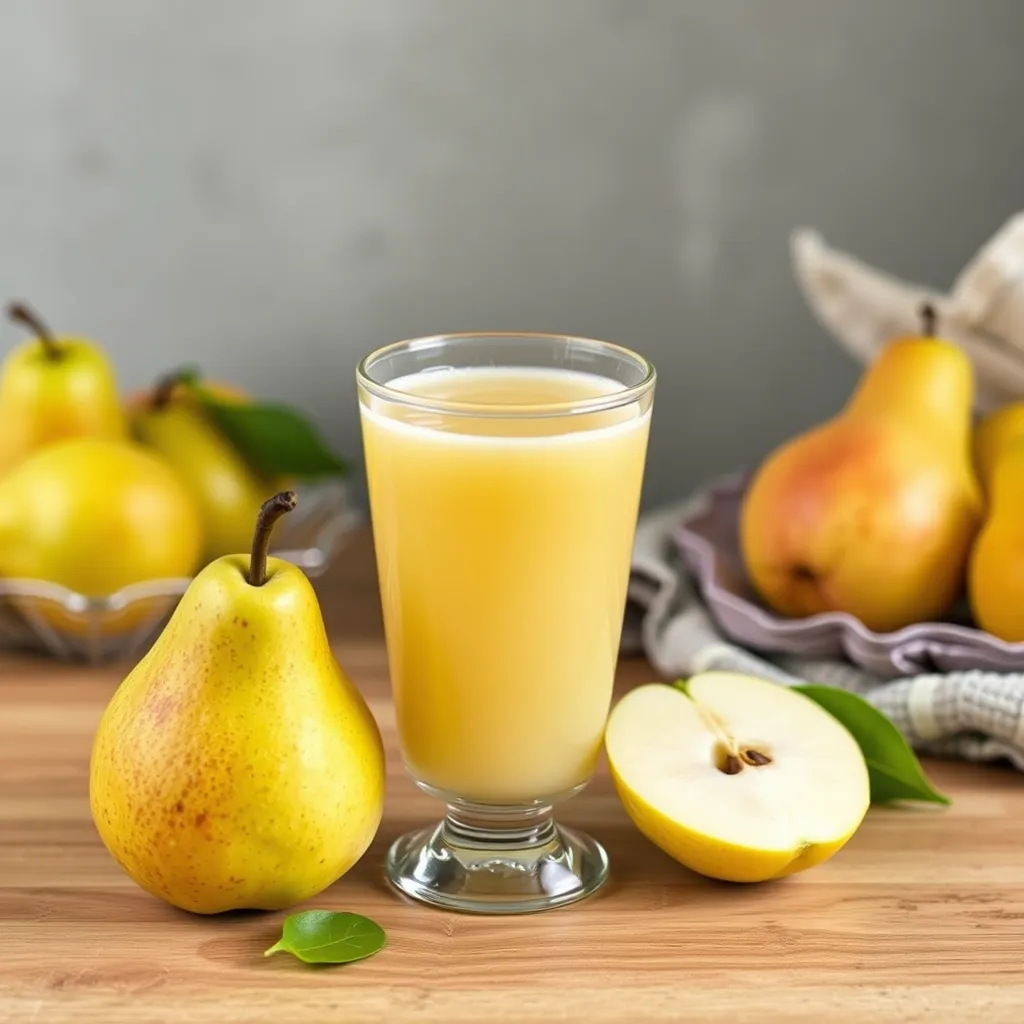 Pear Juice for 7 Month Old A Safe and Healthy Choice