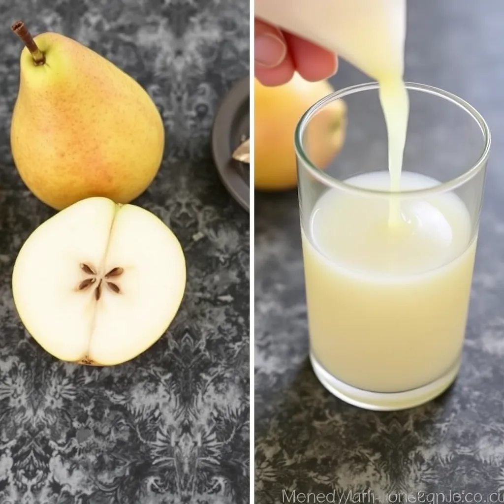 pear juice for 7 month old