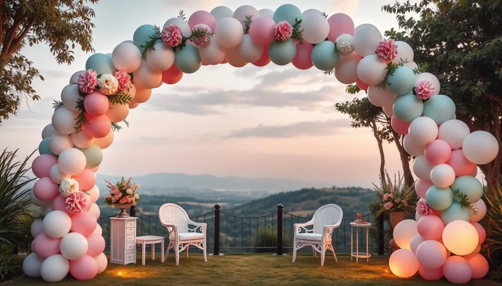 Balloon Arch Photo Backdrop Balloon Arch Photo Backdrop