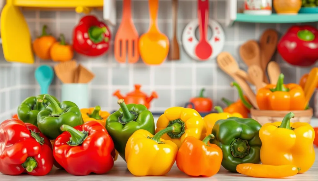 Colorful Bell Peppers for Kids