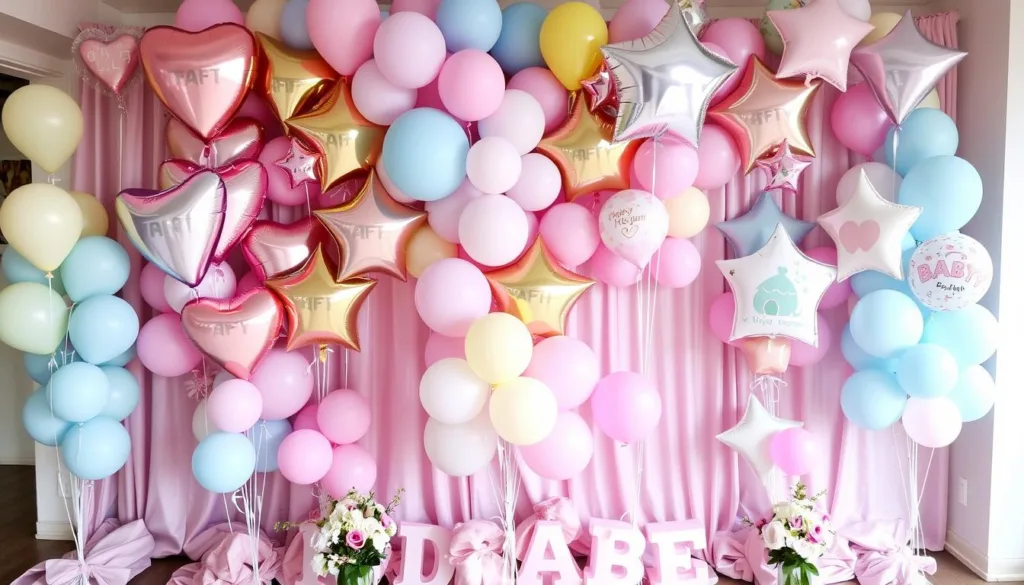 Customizable Baby Shower Balloon Designs Customizable Baby Shower Balloon Designs