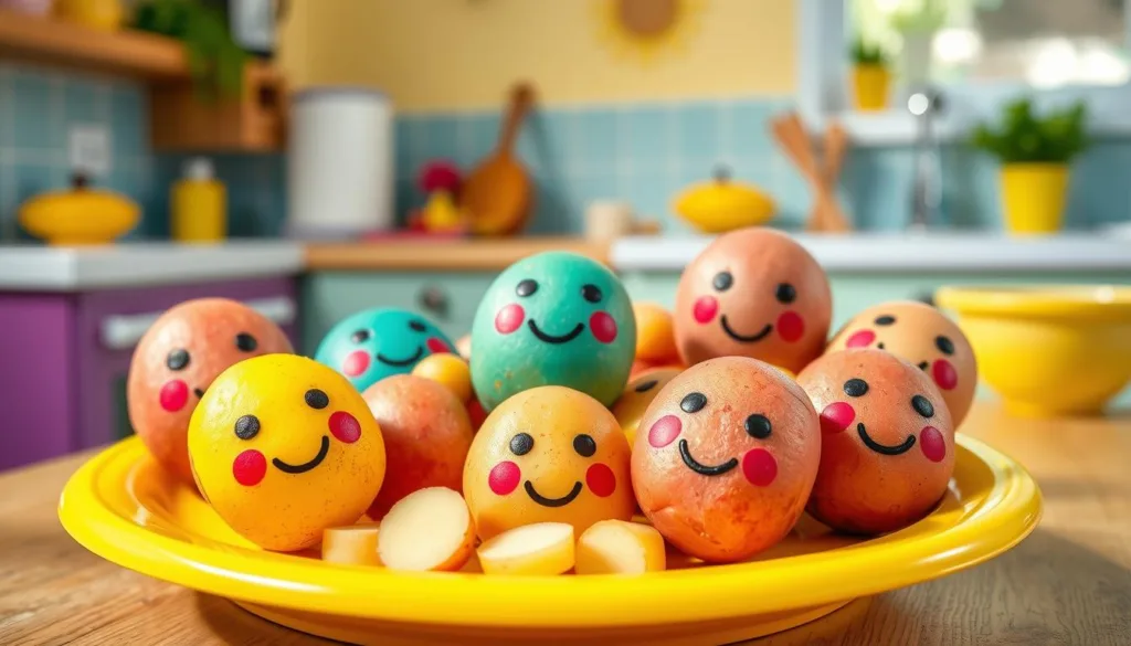 Cute gluten-free kids potatoes