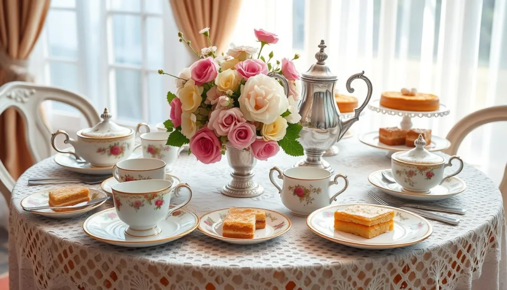 Vintage China Tea Party Table Settings