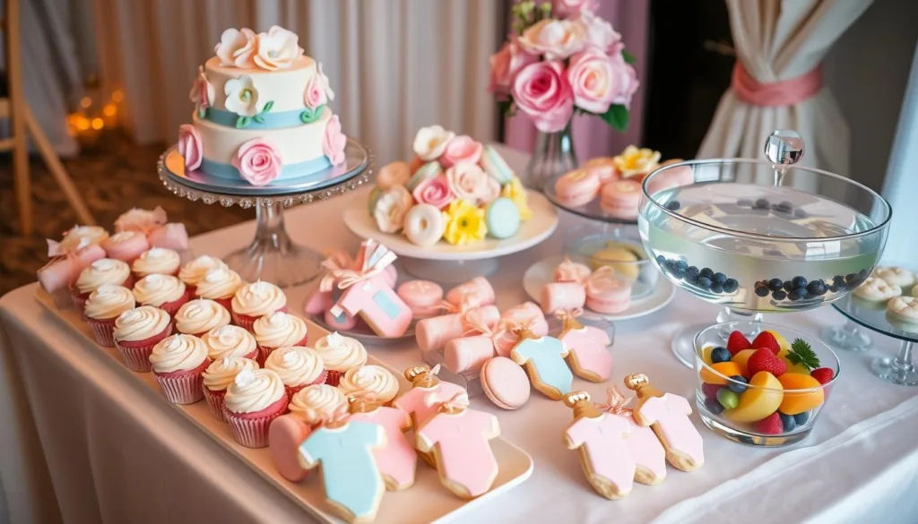 baby shower desserts