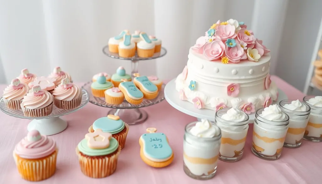 baby shower desserts