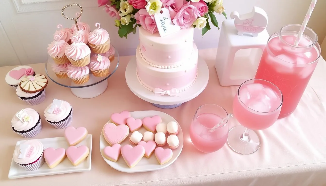 Baby Shower Food Ideas for a Girl | Sweet Party Treats