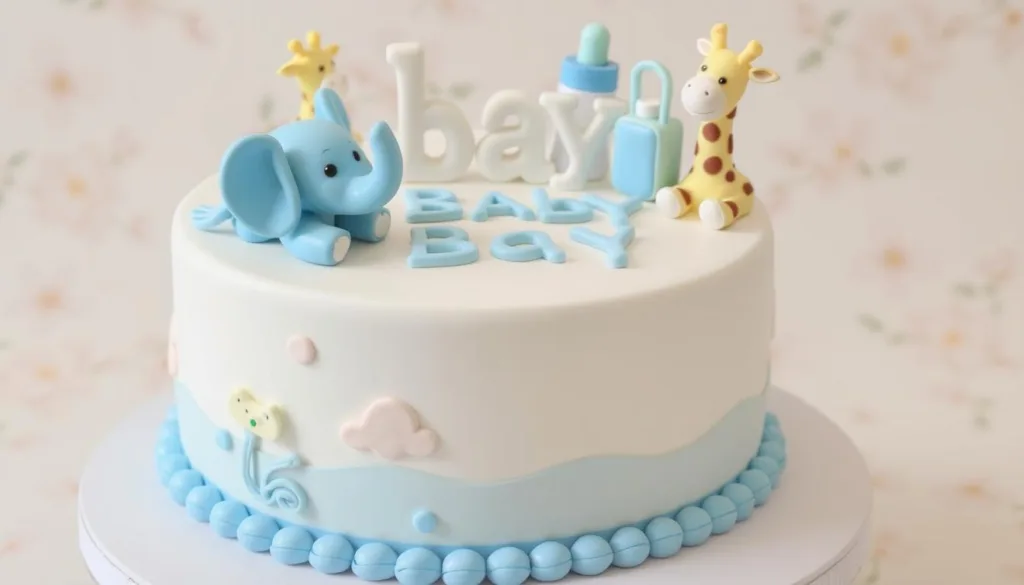 creative baby shower cakes