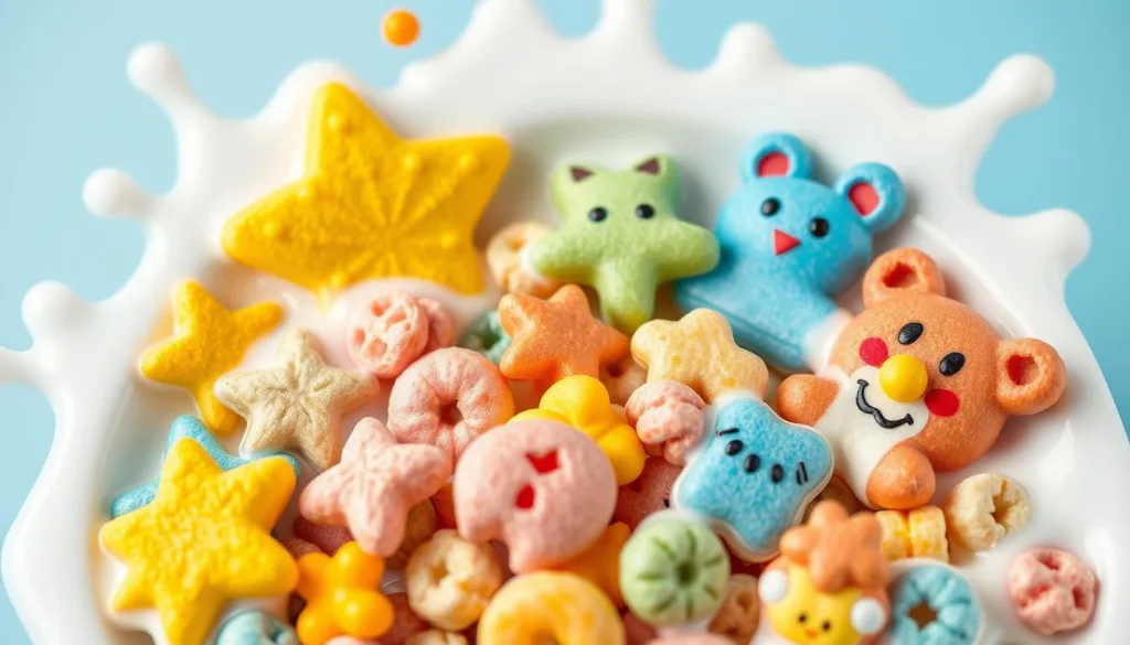 fun cereal shapes for kids