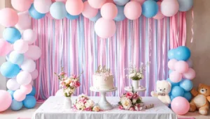gender reveal decoration ideas