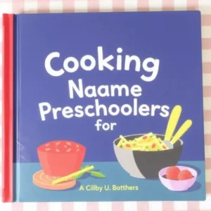 Cooking Name for Preschoolers Book