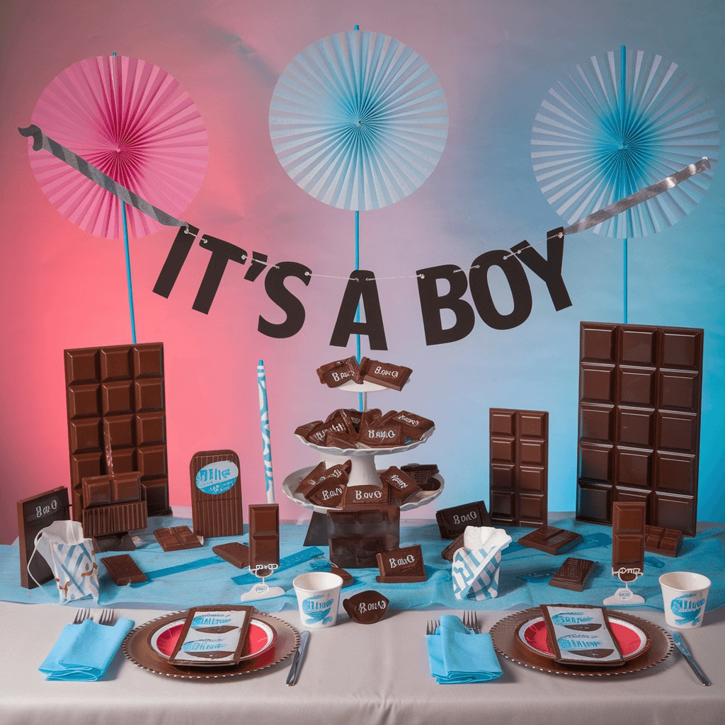 baby shower candy table