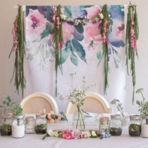 Floral Baby Shower Decorations Ideas