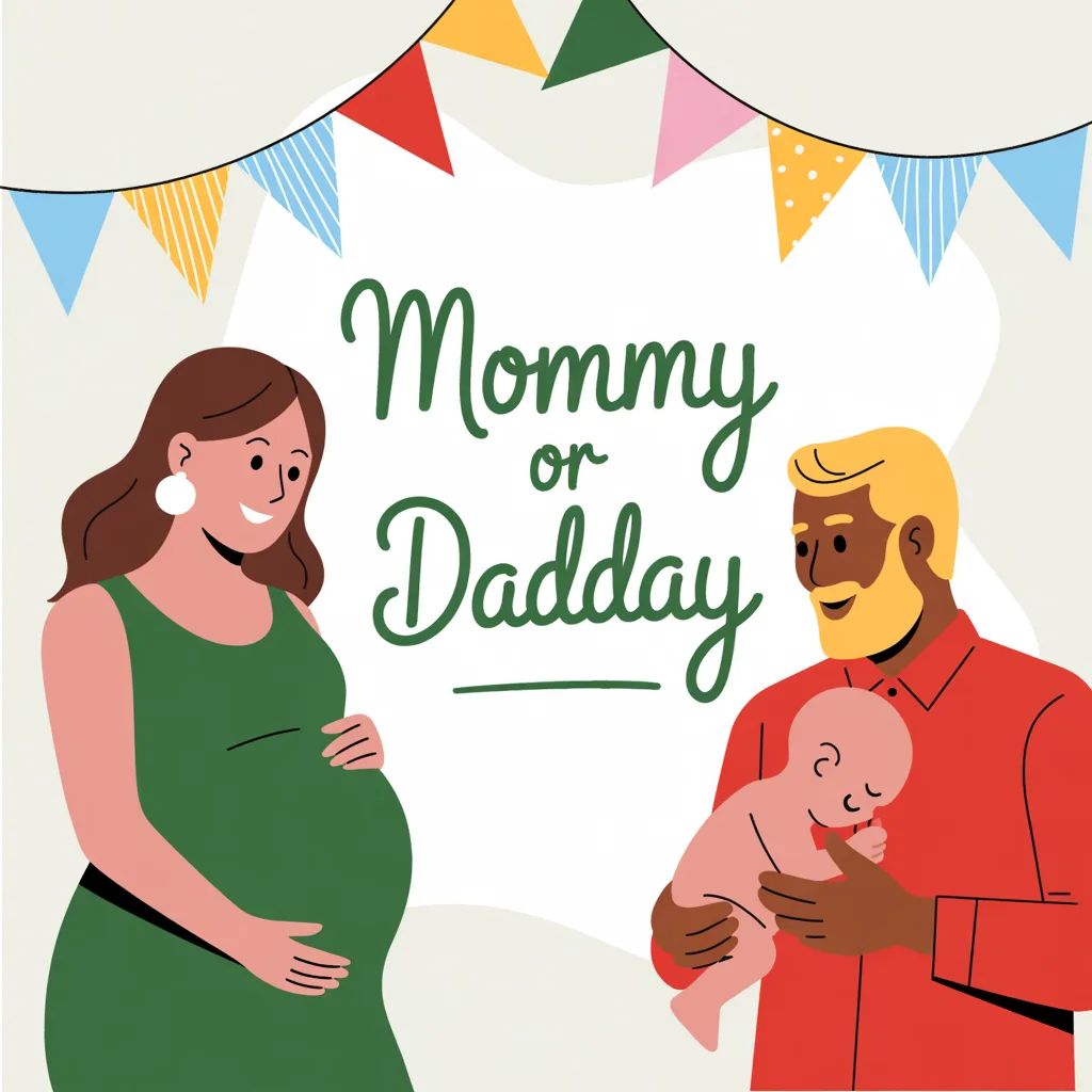 Mommy or Daddy Baby Shower Game