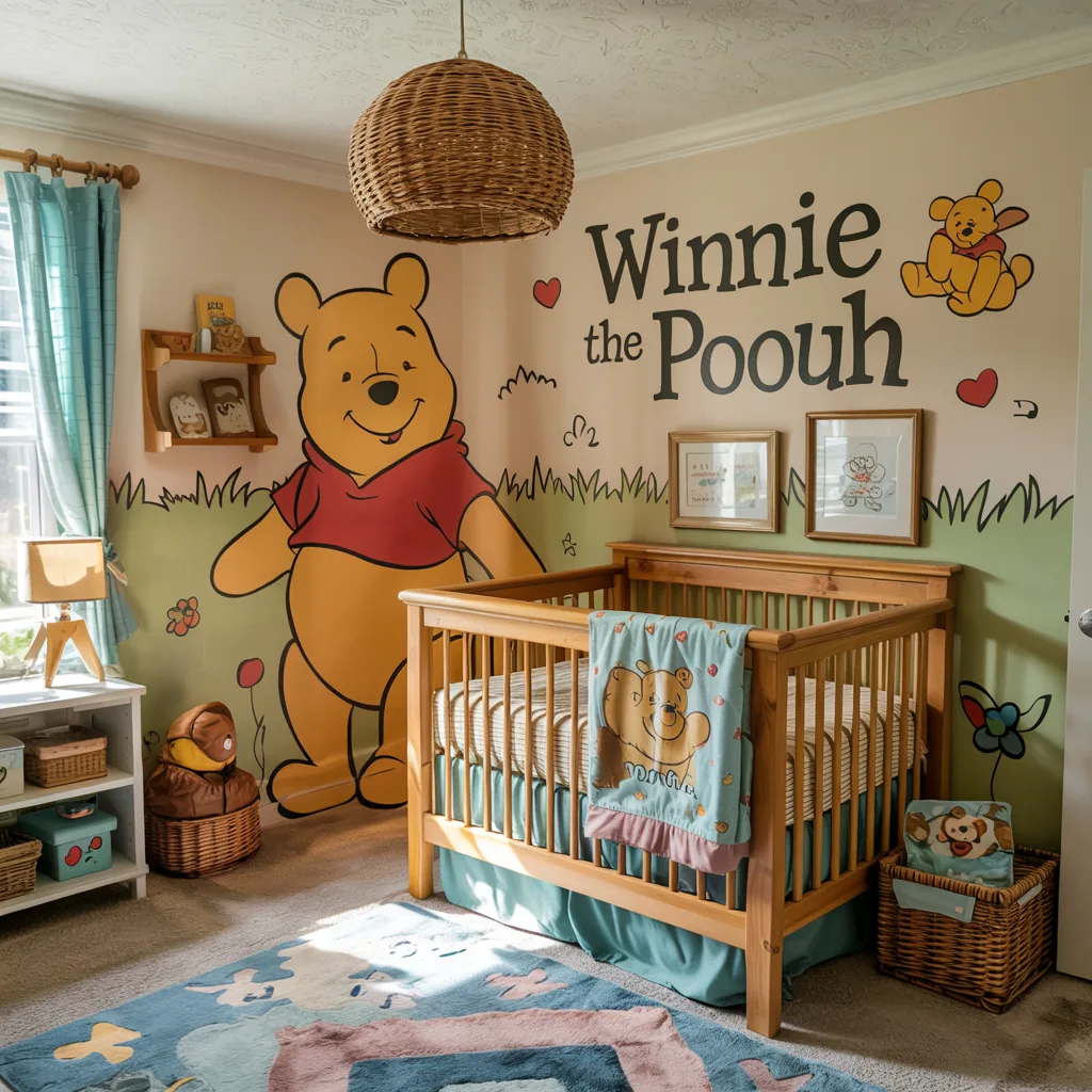 Winnie The Pooh Nursery Color Winnie The Pooh Nursery Color