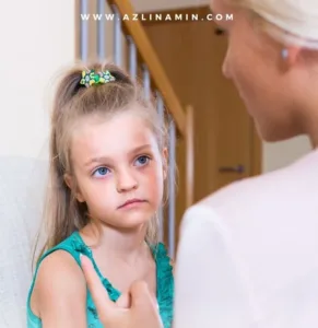 Image depicting gaslighting phrases commonly used by parents with children.