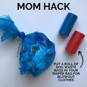 A list of 12 mom hacks to simplify daily life for busy mothers.