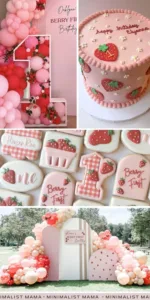 Collection of cute first birthday themes for girls in vibrant decor and celebration ideas.