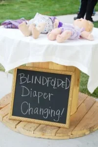 A variety of entertaining baby shower games for guests to enjoy at the celebration.