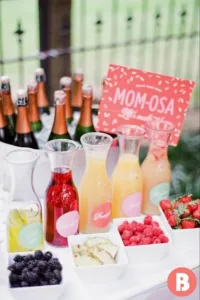 Beautiful baby shower decorations for a cheerful celebration