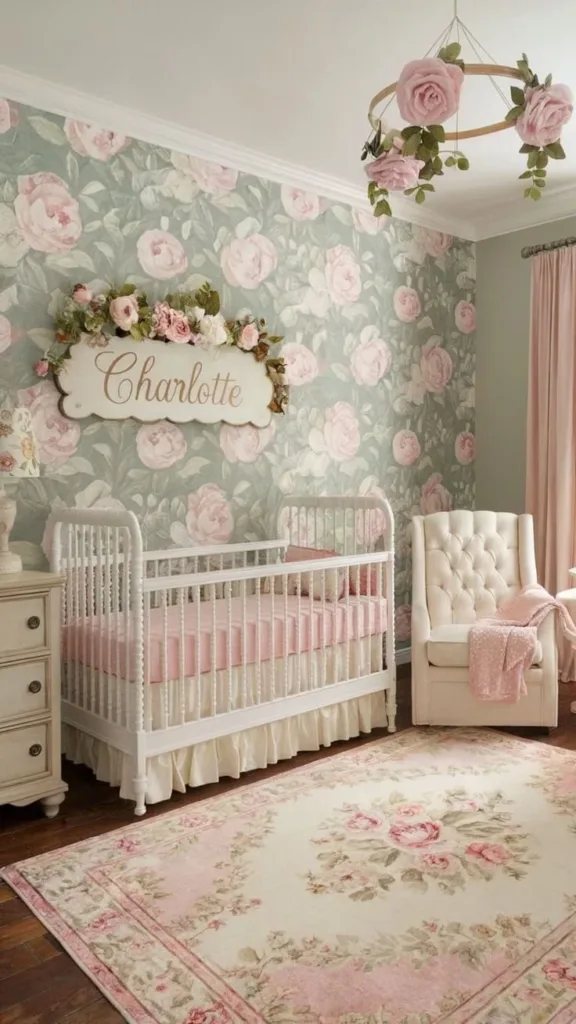 Beautiful baby girl nursery ideas featuring soft colors and playful decor.
