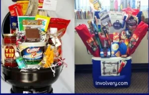 Creative raffle gift baskets for fundraisers and silent auctions