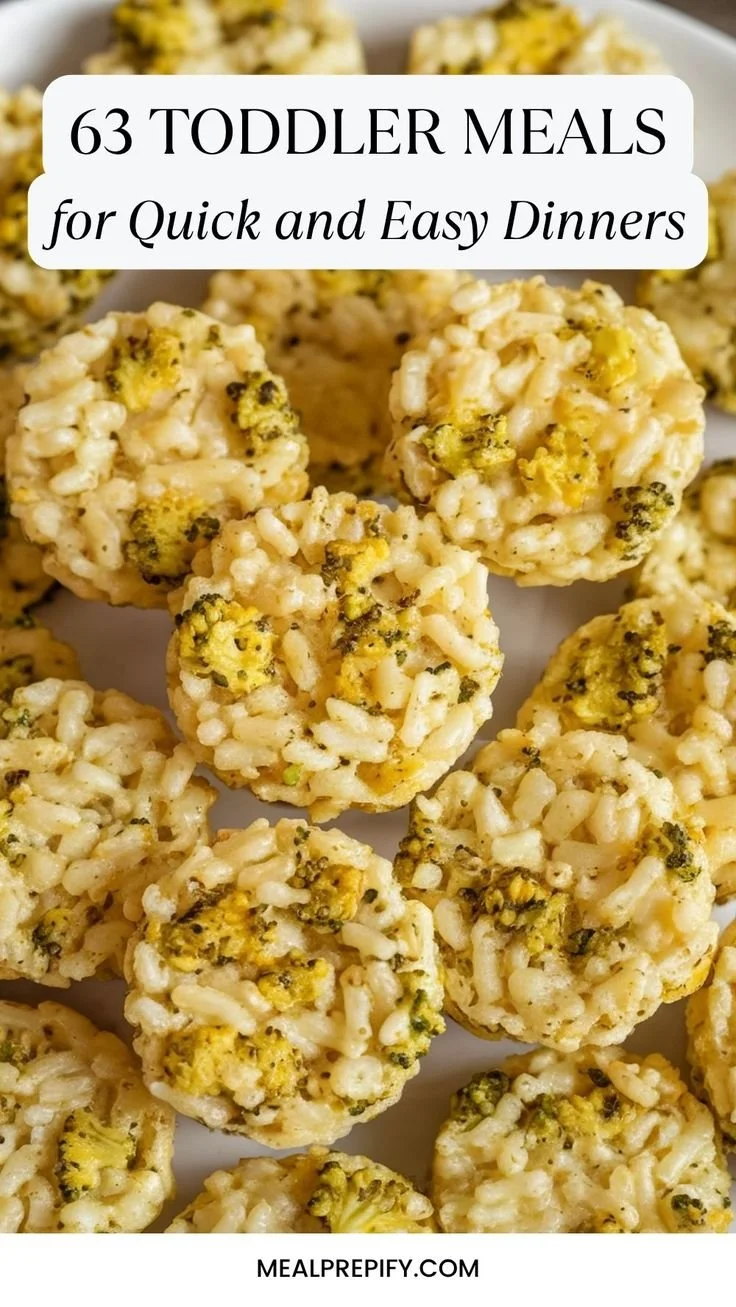 63 Toddler Meals to Meal Prep for Quick and Easy Dinners