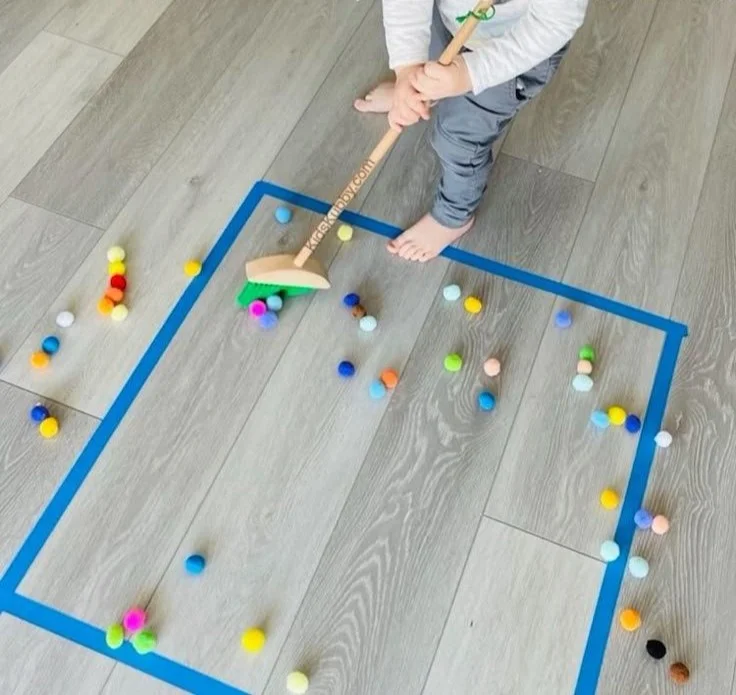 7 Fun & Easy Masking Tape Activities for Toddlers