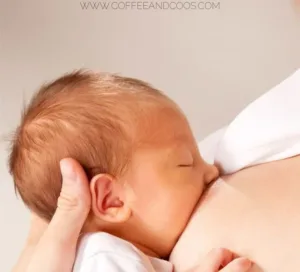 Lactation consultant helping a mother with breastfeeding techniques.