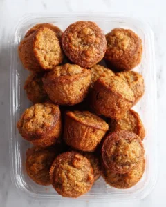ABC Baby Muffins made with apple, banana, and carrot for healthy snacks