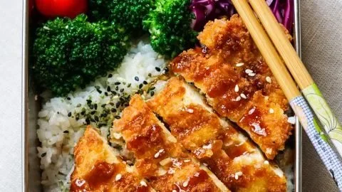 Chicken Katsu Bento Box (Easy Japanese Lunch Idea)