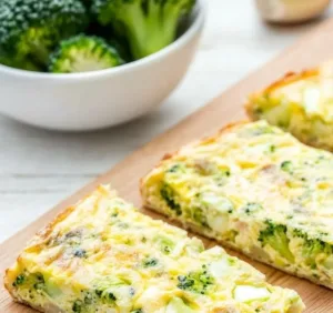 Delicious frittata for babies made with fresh ingredients